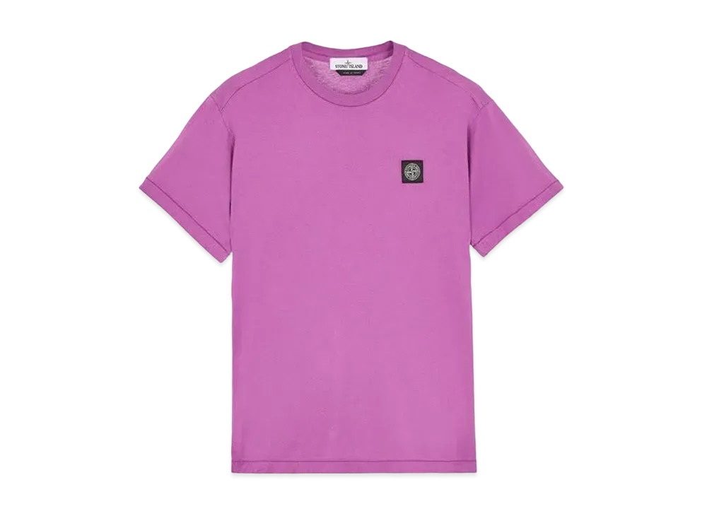 Stone Island 24113 60/2 COTTON JERSEY _SLIM FIT "Magenta"