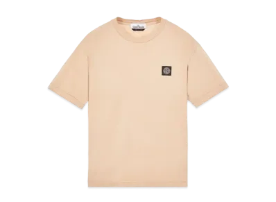 Stone Island 24113 60/2 COTTON JERSEY _SLIM FIT "Pastel Pink"