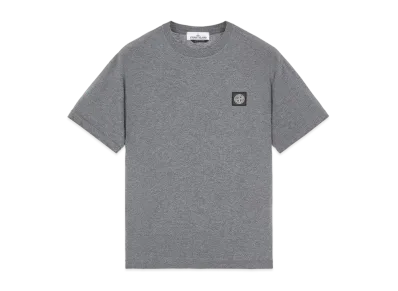 Stone Island 24113 60/2 COTTON JERSEY _SLIM FIT "Dark Grey Malange"