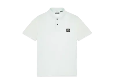 Stone Island 22S18 STRETCH COTTON PIQUE_SLIM FIT "Light Green"