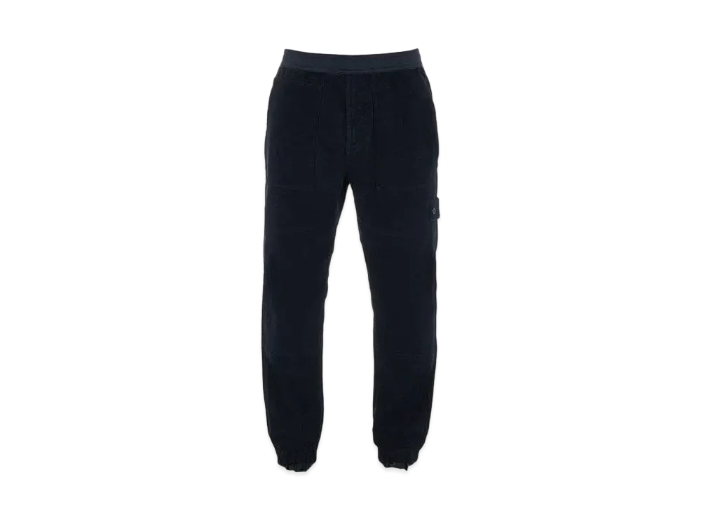 Stone Island 311F3 COTTON NYLON MOLESKIN-TC_GHOST PIECE - REGULAR FIT "Blue"