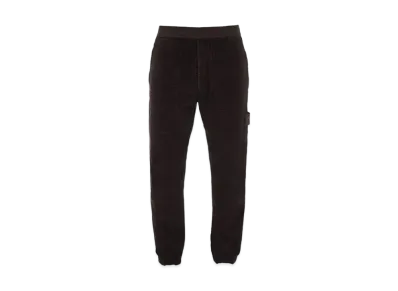 Stone Island 311F3 COTTON NYLON MOLESKIN-TC_GHOST PIECE - REGULAR FIT "Dark Brown"