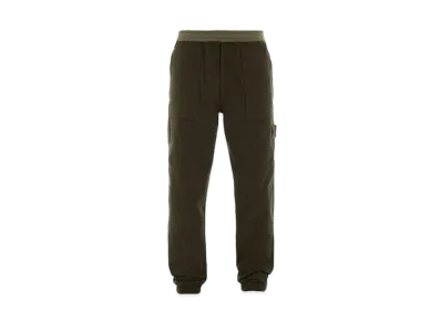 Stone Island 311F3 COTTON NYLON MOLESKIN-TC_GHOST PIECE - REGULAR FIT "Military Green"