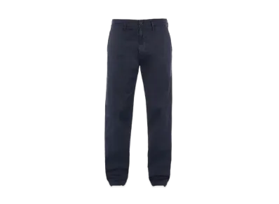 Stone Island 315L1 STRETCH BROKEN TWILL COTTON_'OLD' EFFECT_REGULAR FIT "Ink Blue"