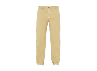 Stone Island 315L1 STRETCH BROKEN TWILL COTTON_'OLD' EFFECT_REGULAR FIT "Ibory"