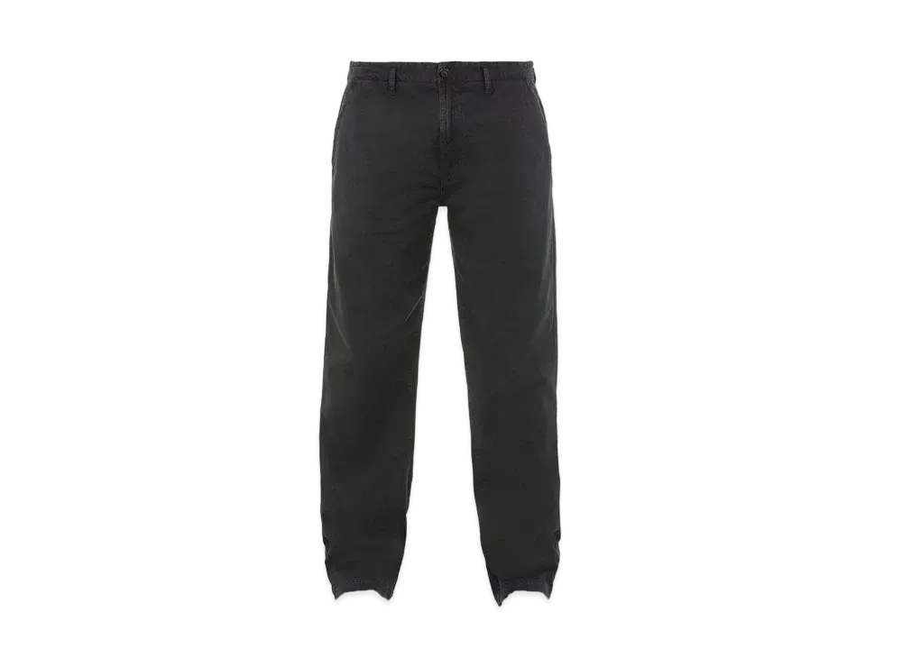 Stone Island 315L1 STRETCH BROKEN TWILL COTTON_'OLD' EFFECT_REGULAR FIT "Black"