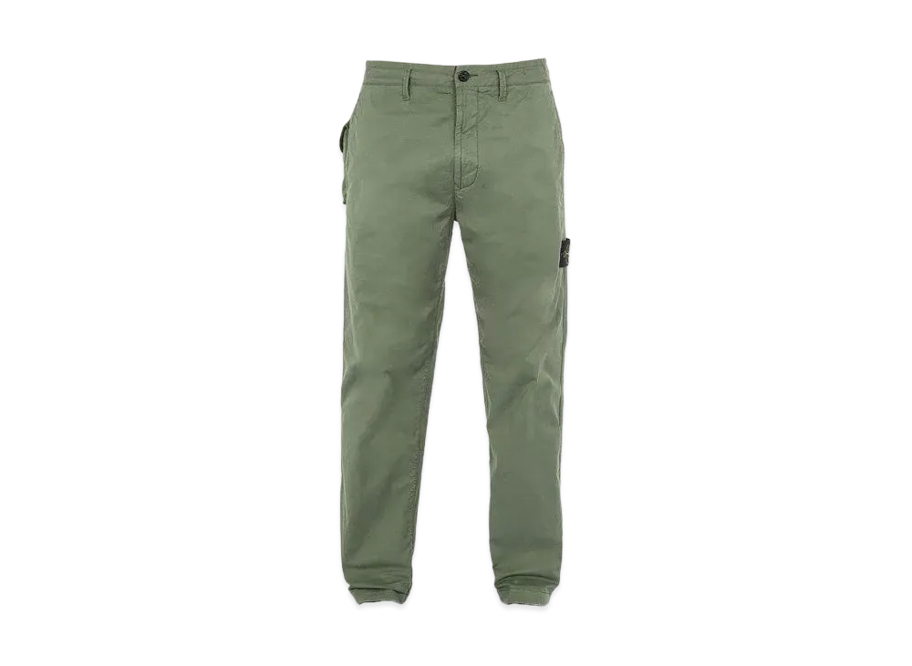 Stone Island 30310 STRETCH COTTON GABARDINE_REGULAR FIT "Sage Green"