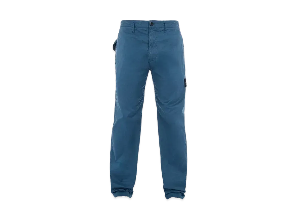 Stone Island 30310 STRETCH COTTON GABARDINE_REGULAR FIT "Teal"