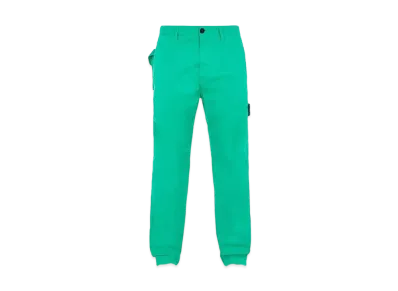 Stone Island 30310 STRETCH COTTON GABARDINE_REGULAR FIT "Green"