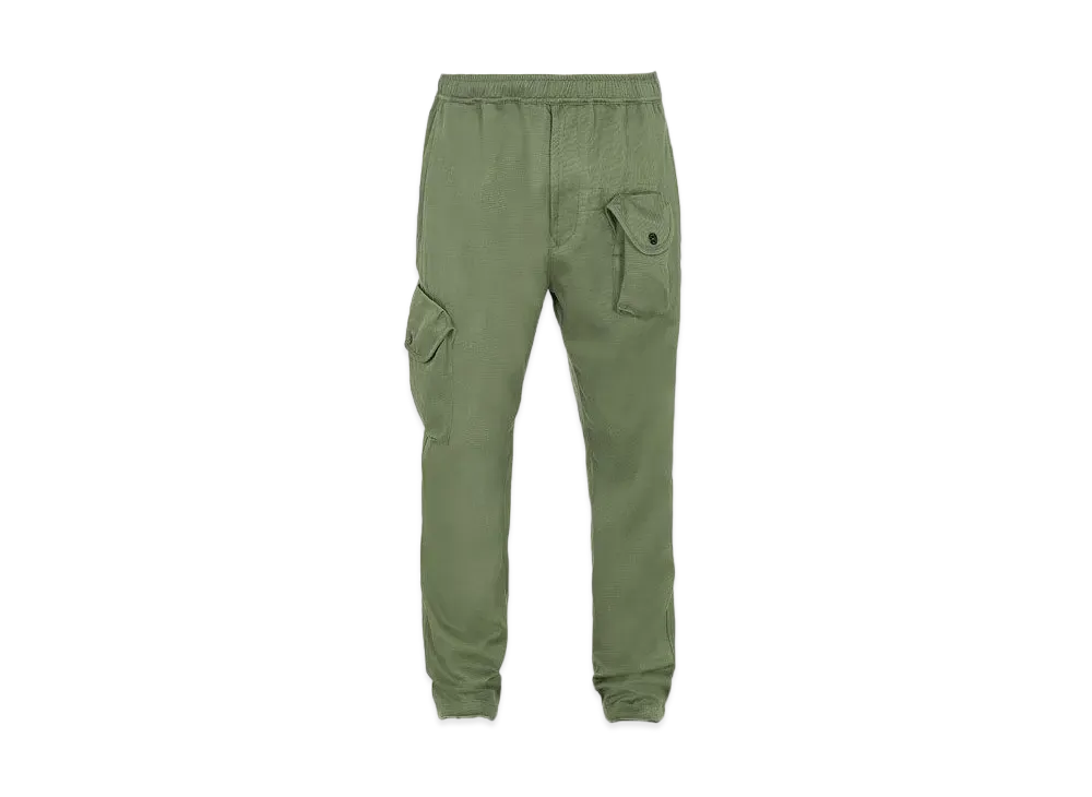 Stone Island 30402 MIL.SPEC.STRETCH COTTON_REGULAR TAPERED FIT "Sage Green"