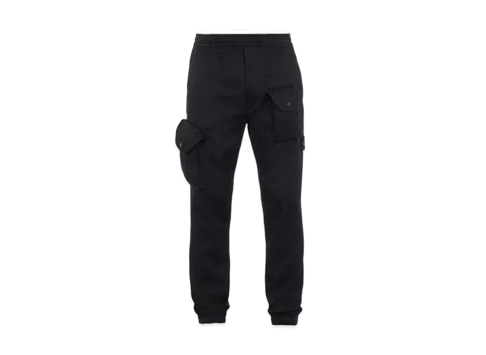 Stone Island 30402 MIL.SPEC.STRETCH COTTON_REGULAR TAPERED FIT "Black"