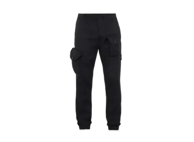 Stone Island 30402 MIL.SPEC.STRETCH COTTON_REGULAR TAPERED FIT "Black"