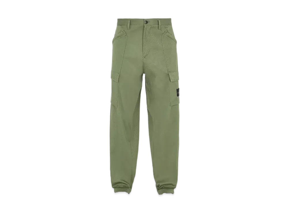 Stone Island 30702 MIL.SPEC.STRETCH COTTON_LOOSE FIT "Sage Green"