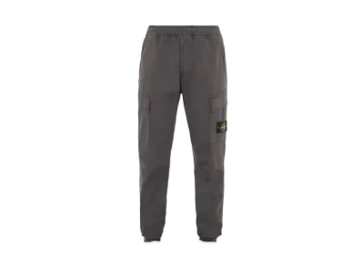 Stone Island 31314 STRETCH COTTON WOOL SATIN_REGULAR TAPERED FIT "Steel Grey"