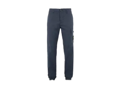 Stone Island 31410 STRETCH COTTON GABARDINE_SLIM FIT "Blue"