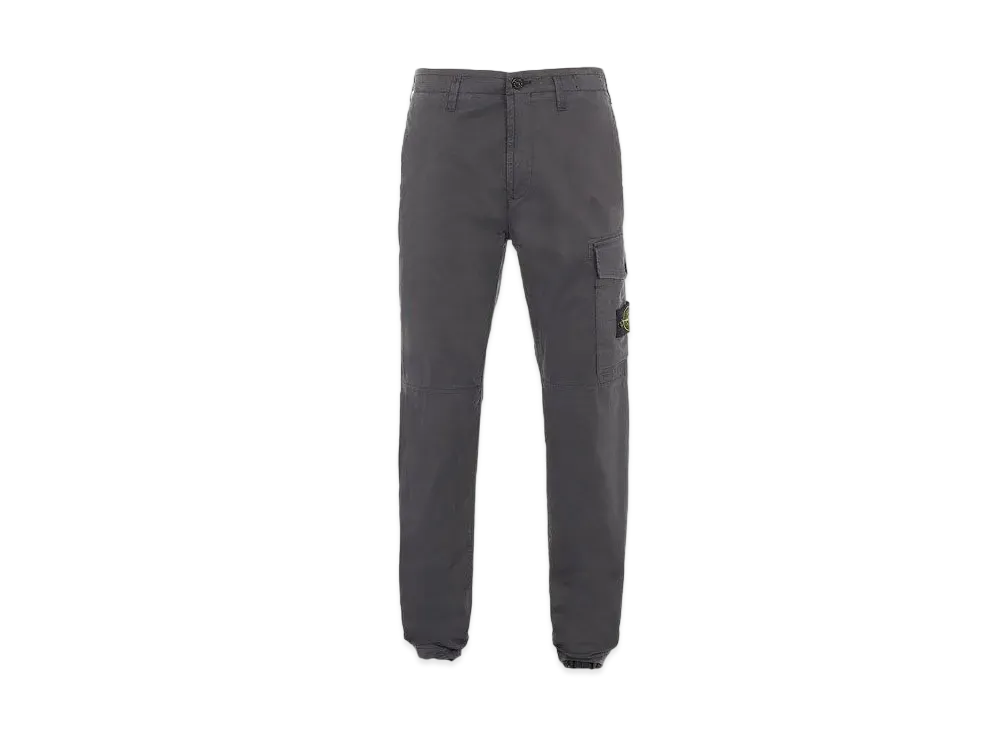 Stone Island 31410 STRETCH COTTON GABARDINE_SLIM FIT "Steel Grey"