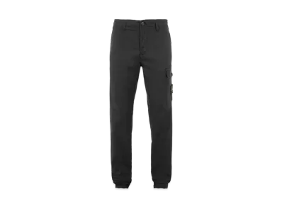 Stone Island 31410 STRETCH COTTON GABARDINE_SLIM FIT "Black"