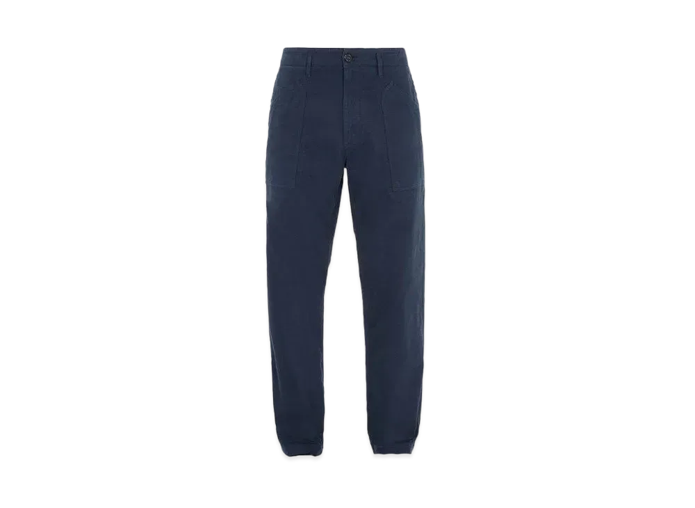 Stone Island 31604 TEXTURED BRUSHED RECYCLED COTTON "Blue"