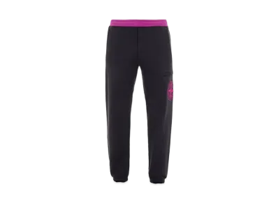 Stone Island 62937 DIAGONAL POLYESTER COTTON FLEECE_REGULAR FIT "Magenta"