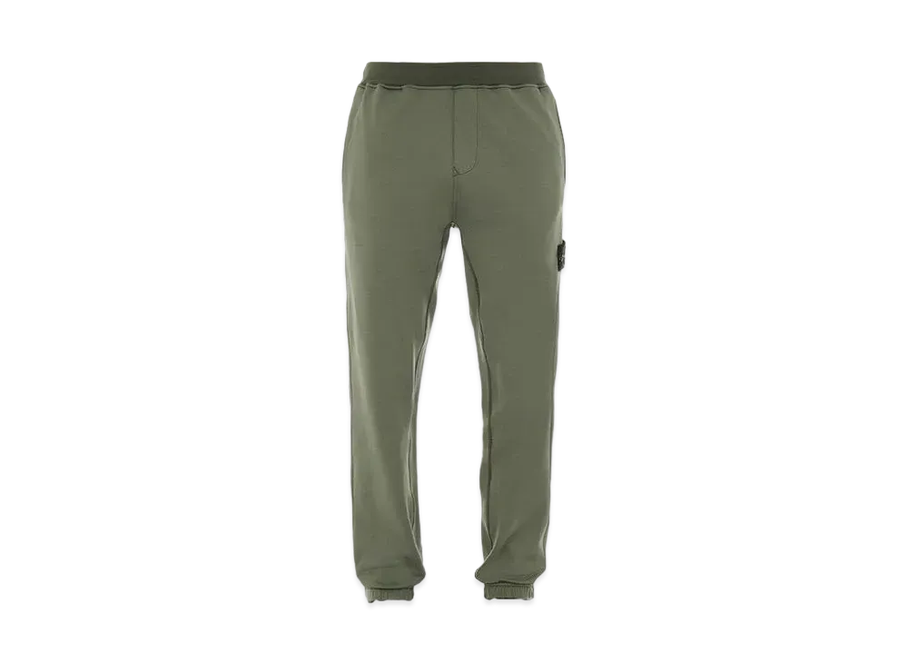 Stone Island 63347 COTTON NYLON FLEECE_REGULAR FIT "Sage Green"