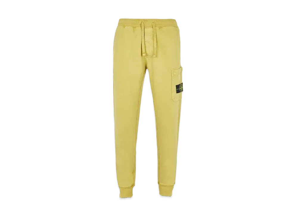 Stone Island 64520 BRUSHED COTTON FLEECE_SLIM FIT "Dark Beige"