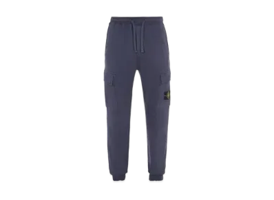 Stone Island 65220 BRUSHED COTTON FLEECE_REGULAR FIT "Ink Blue"