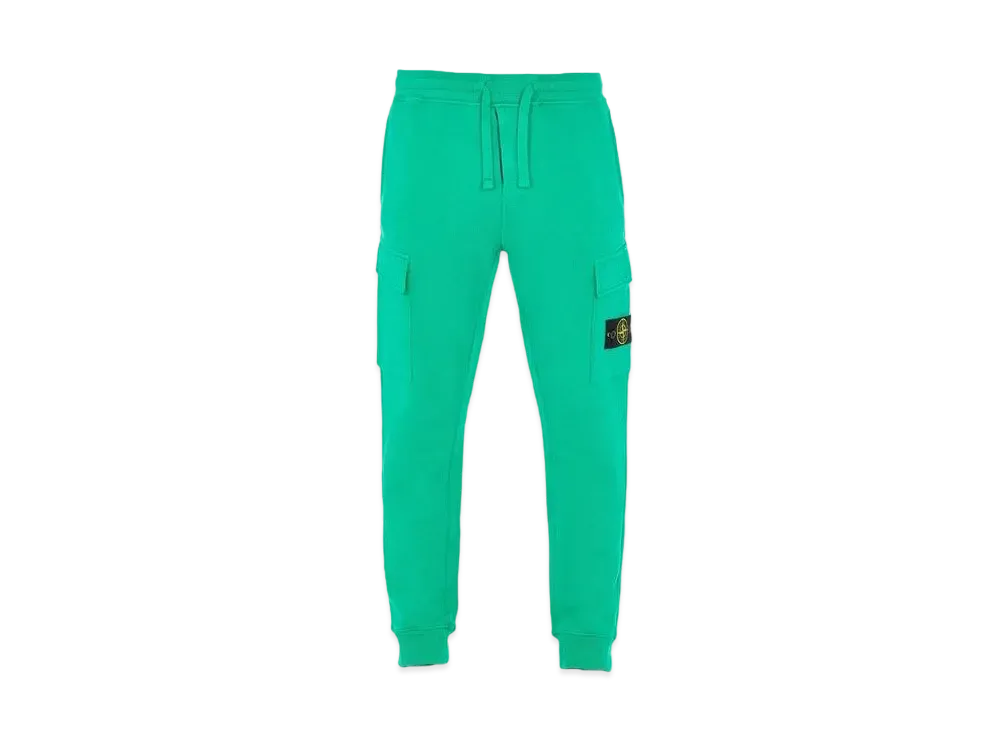 Stone Island 65220 BRUSHED COTTON FLEECE_REGULAR FIT "Green"