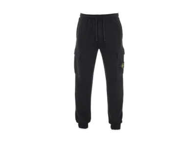 Stone Island 65220 BRUSHED COTTON FLEECE_REGULAR FIT "Black"