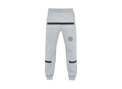 Stone Island 65595 GAUZED COTTON JERSEY_'ULTRA INSTITUTIONAL FOUR-FIVE' PRINT_REGULAR FIT "Pearl Grey"