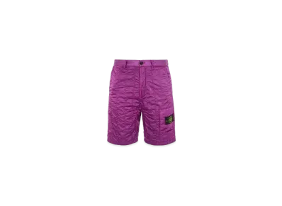 Stone Island L0121 NYLON RASO QUILTED-TC_COMFORT FIT "Magenta"