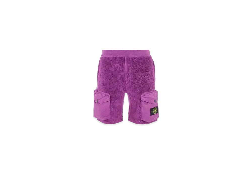 Stone Island 60334 COTTON PILE_REGULAR FIT "Magenta"