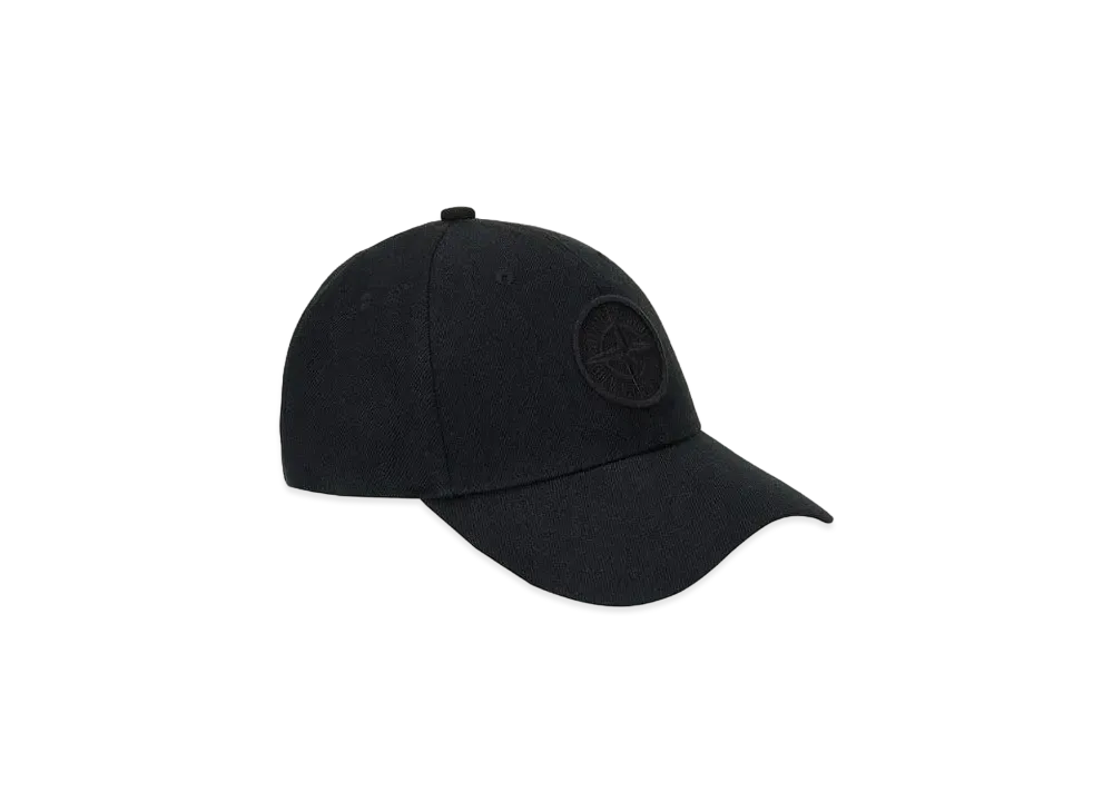 Stone Island 99675 WOOL POLYESTER GABARDINE "Black"