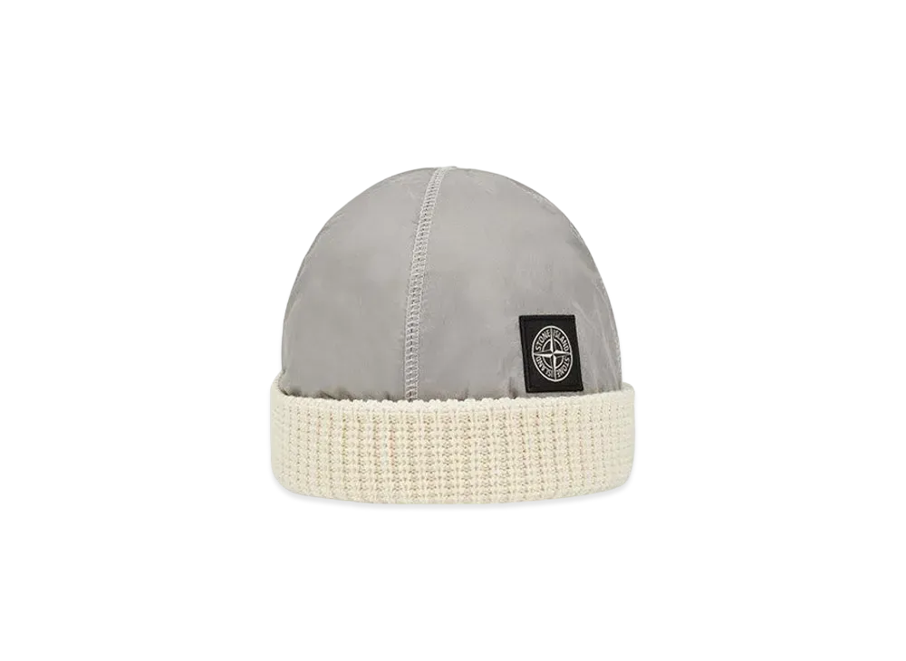 Stone Island N09C8 PURE WOOL WITH NYLON METAL DETAILS "Natural White"