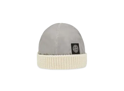 Stone Island N09C8 PURE WOOL WITH NYLON METAL DETAILS "Natural White"