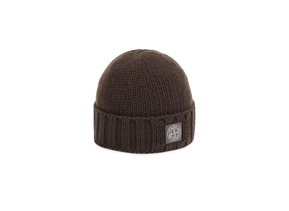 Stone Island N17B6 GEELONG WOOL "Dark Brown"