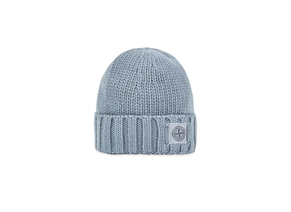 Stone Island N17B6 GEELONG WOOL "Pastel Blue"