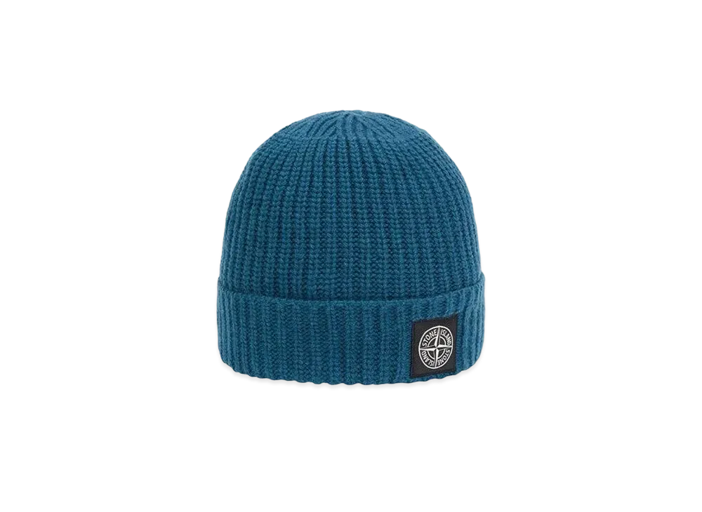 Stone Island N10B5 GEELONG WOOL "Teal"