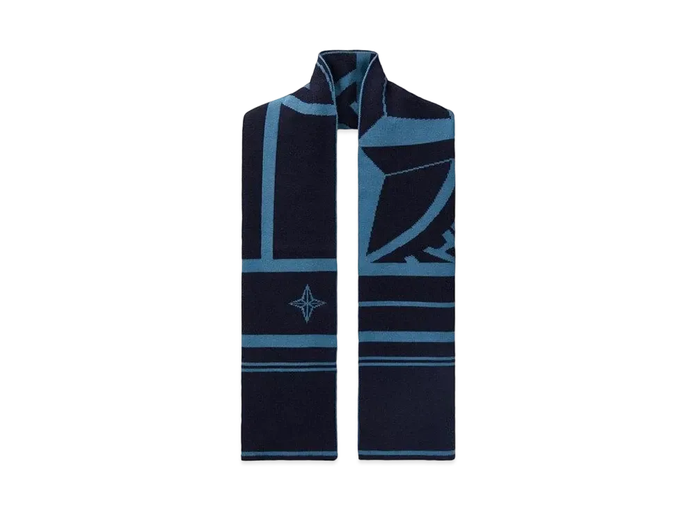 Stone Island N16C7 WOOL NYLON MIXED YARNS WITH GRAPHICS "Blue"