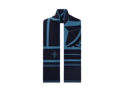 Stone Island N16C7 WOOL NYLON MIXED YARNS WITH GRAPHICS "Blue"