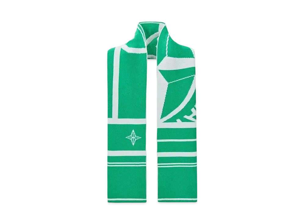 Stone Island N16C7 WOOL NYLON MIXED YARNS WITH GRAPHICS "Green"