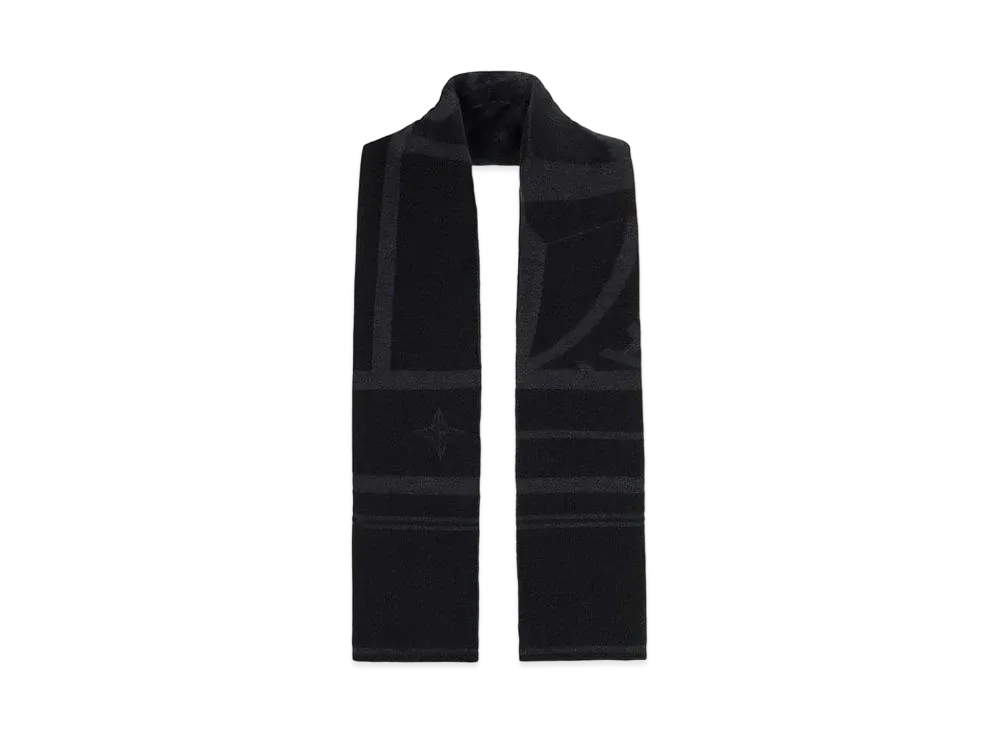 Stone Island N16C7 WOOL NYLON MIXED YARNS WITH GRAPHICS "Black"