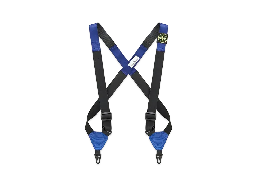 Stone Island 96070 MUSSOLA GOMMATA CANVAS "Periwinkle"