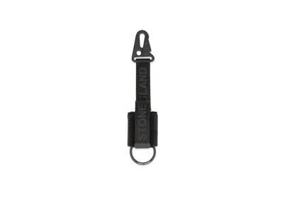 Stone Island 95565 NYLON POLYESTERE TAPE AND ELASTIC LOOP "Black"