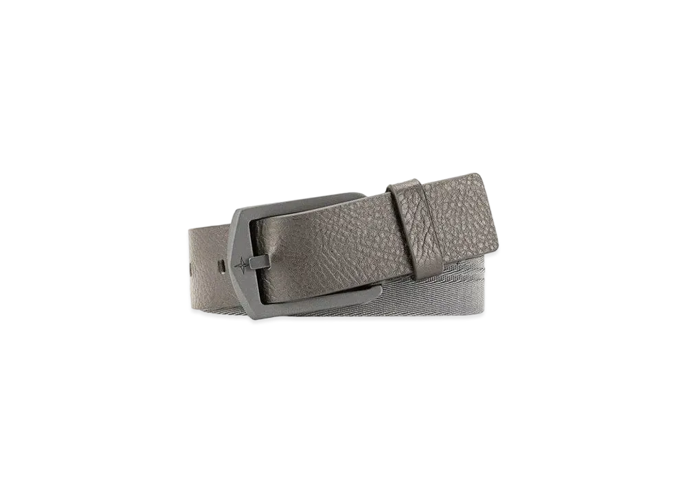 Stone Island 94362 NYLON TAPE + LEATHER "Pastel Blue"