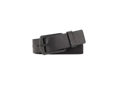 Stone Island 94362 NYLON TAPE + LEATHER "Black"