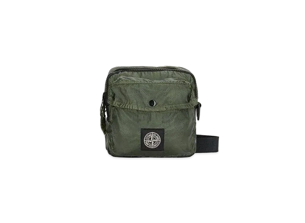 Stone Island 90270 MUSSOLA GOMMATA CANVAS PRINT "Sage Green"