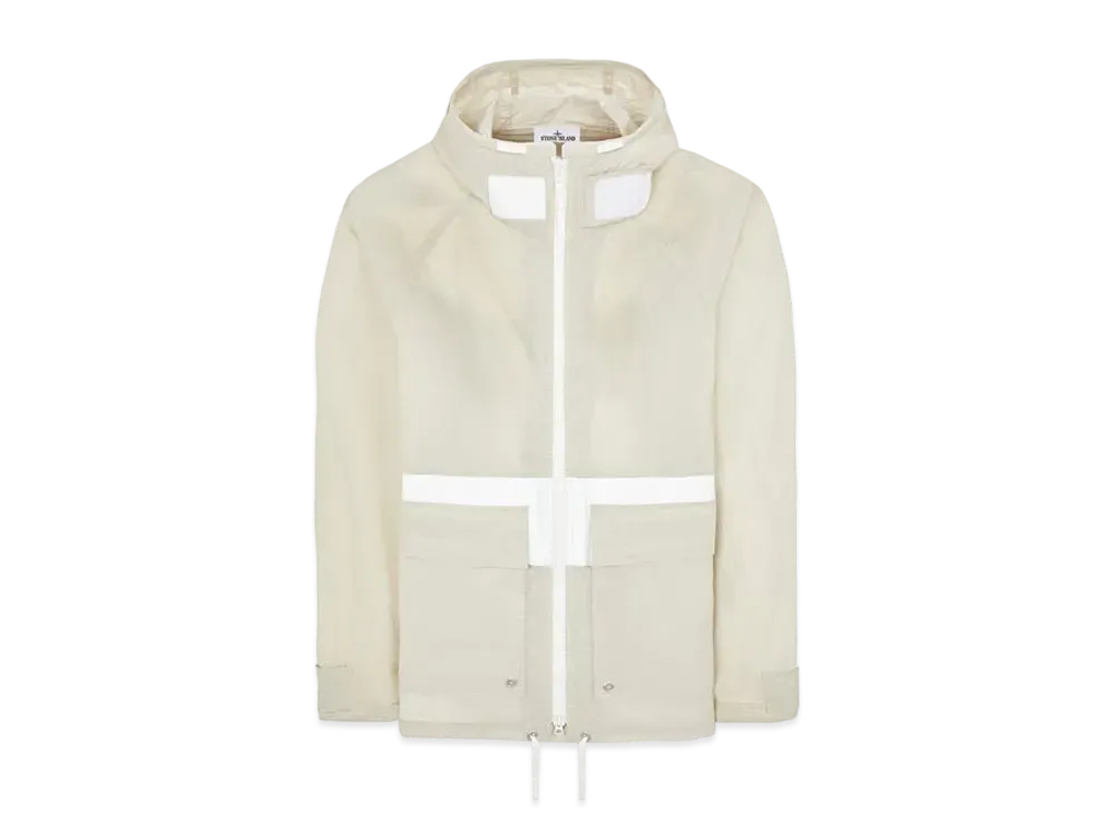 Stone Island 436X1 Marina Ripstop Cover "Mastic White"