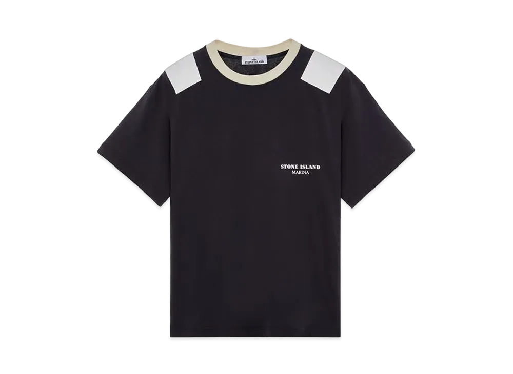 Stone Island 223X3 Marina Crew Neck T-Shirt "Blue"