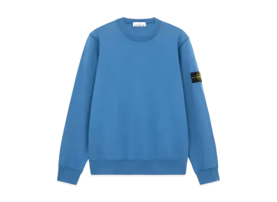 Stone Island 63051 Cotton Fleece "Avio Blue"