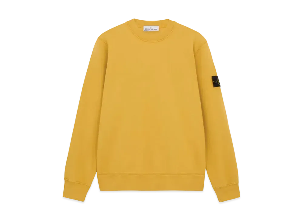 Stone Island 63051 Cotton Fleece "Mustard"
